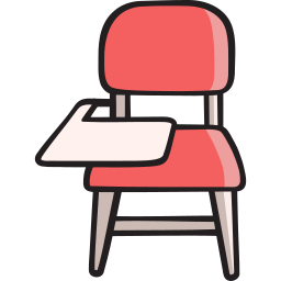 sedia della scrivania icona