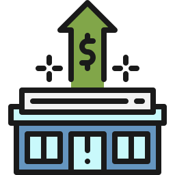 attività commerciale icona