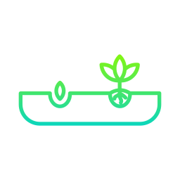 Growing plant icon