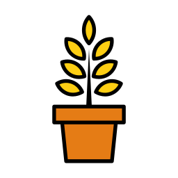 Growing plant icon