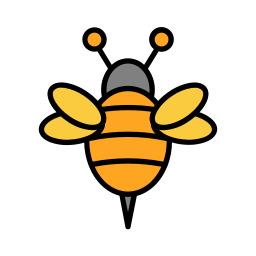 abeja icono