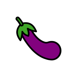 aubergine icoon