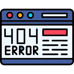 404 error icon