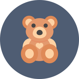 Teddy bear icon