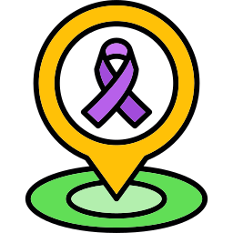 locatie op de kaart icoon