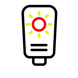 crême solaire Icône