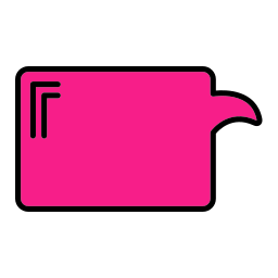 burbuja de texto icono
