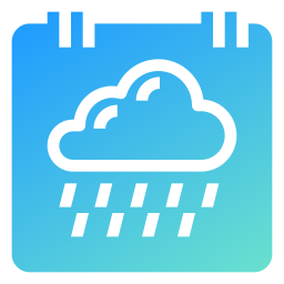 deszczowa pogoda ikona