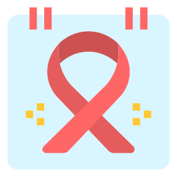 dia mundial contra el cancer icono