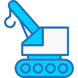 Crane truck icon