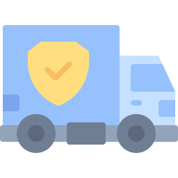 Cargo truck icon