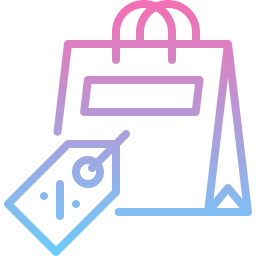 Shopping bag icon