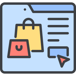 Web commerce icon