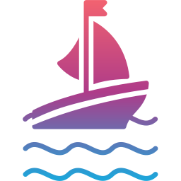 barco de vela icono
