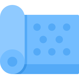 Yoga mat icon