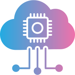 Cloud computing icon