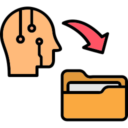 Data transformation icon