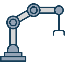 Mechanical arm icon