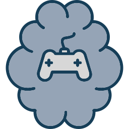 Gaming concept icon