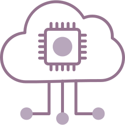 Cloud computing icon