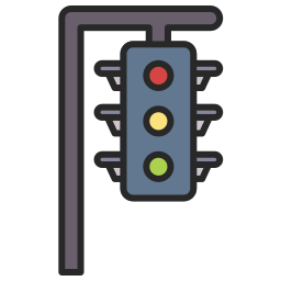 Traffic light icon