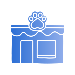 Pet shop icon