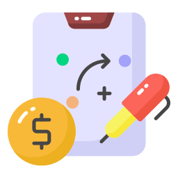 Business analytics icon