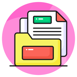 Business document icon