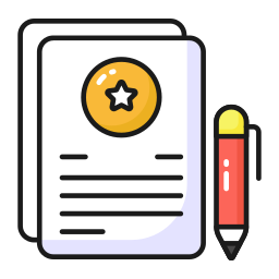 Contract agreement icon