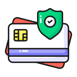 seguridad de la tarjeta de cajero automático icono