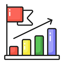 Growth chart icon