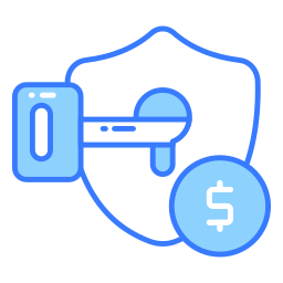 Financial security icon