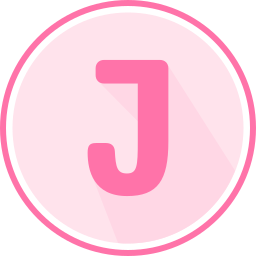 문자 j icon