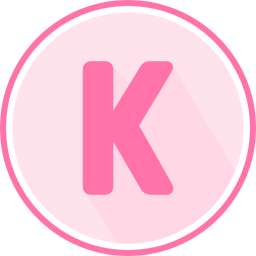 文字k icon