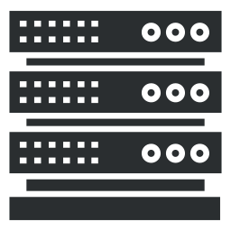 scaffale per server icona