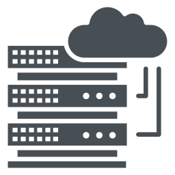 almacenamiento de datos icono