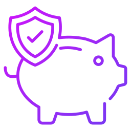 Piggy bank icon