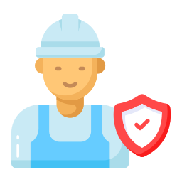 Worker protection icon