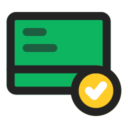 Payment check icon