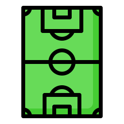 Football field icon