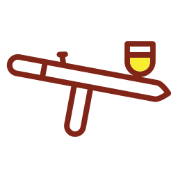 aerógrafo icono