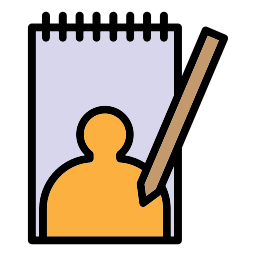 Drawing book icon