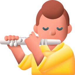 flautista Ícone