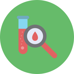 Blood test icon