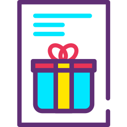 Gift list icon