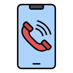 dzwoniący telefon ikona
