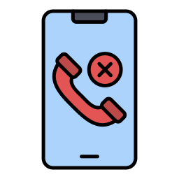 Rejected call icon