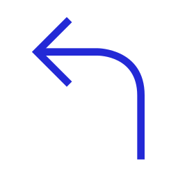 dirección izquierda icono