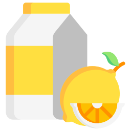 Orange juice icon