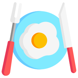 Fried egg icon